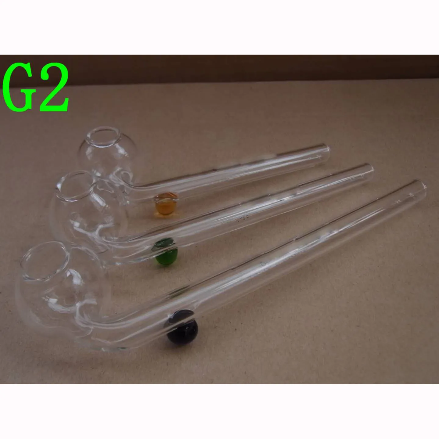 in USA from United States America warehouse 12Pcs Glass Smoking Pipes Glass Tubes Slingshot Skull Glass Pips G2