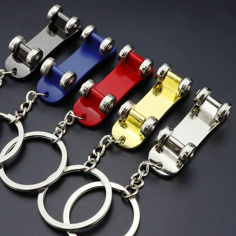 Metal Skateboard Keychain New Scooter Advertising Promotional Gift Metal Key Ring Holder Pendant With Car Key Holder Available In From Yambags 10.73 DHgate.Com