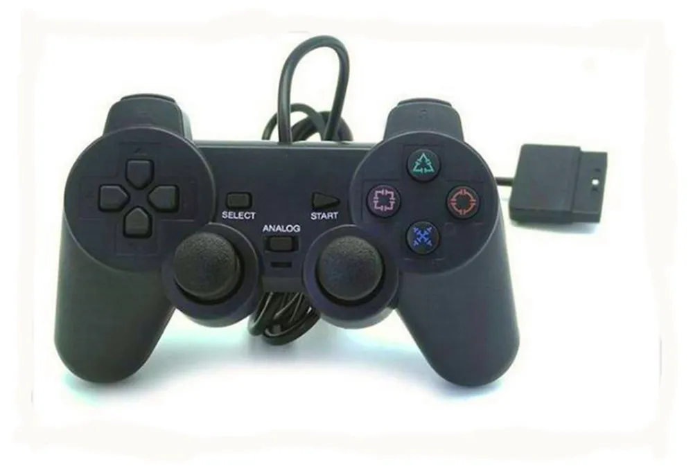 PS2ジョイスティックコントロールマンドオゲームコントローラコンソール用USB有線コントローラゲームパッドパッドマネット