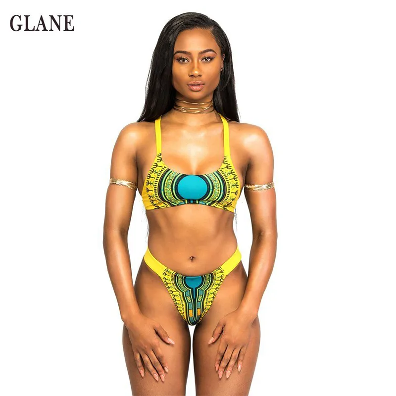 Conjunto de digitopressione bikini con sujetador