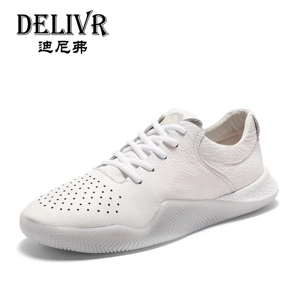 Été livraison blanc printemps 2019 chaussures hommes chaussures décontractées en cuir véritable hommes baskets Cool rue hommes marque homme chaussures132969263