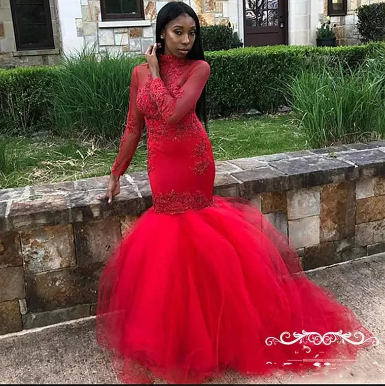2019 red prom dress on sale