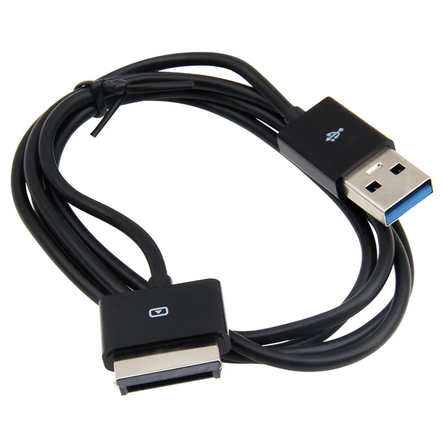 Cavo di ricarica per sincronizzazione dati USB 3.0 nero di alta qualità 1M 3FT per ASUS Eee Pad TF101 TF201 SL101 TF300T TF301 TF600 TF700T TF701T TF810C