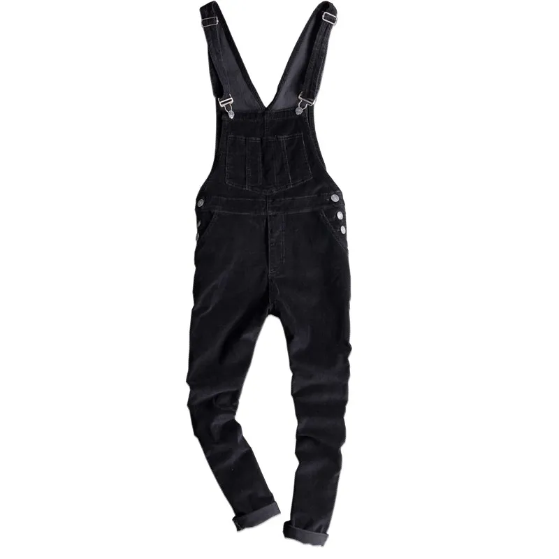 Overalls Outfit Mens Black Skinny Overalls Mens Slim Fit Black
