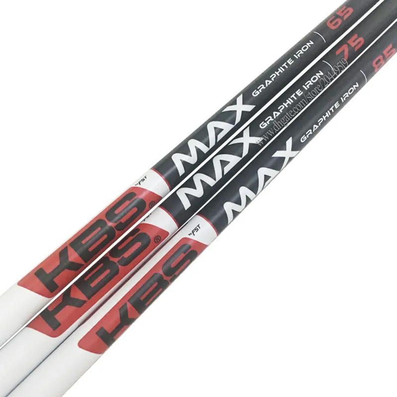 Оптовые гольф -клубы Irons KBS Max Graphite Shaft 65 или 75 85 чердак примените к гибридному дереву для гольфа