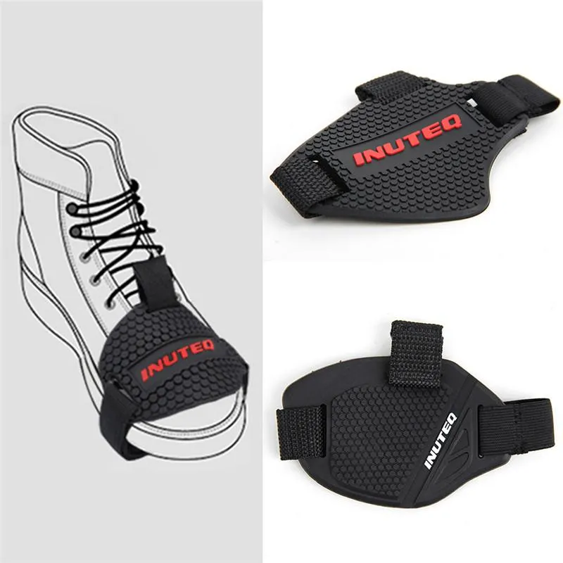 SHIFTER Gear SHIFT PAD Riding Nonslip Boot Cover Motocykl Miękkie Gumowe Buty Protector Buty Motocyklowe Regulowane odporne na zużycie