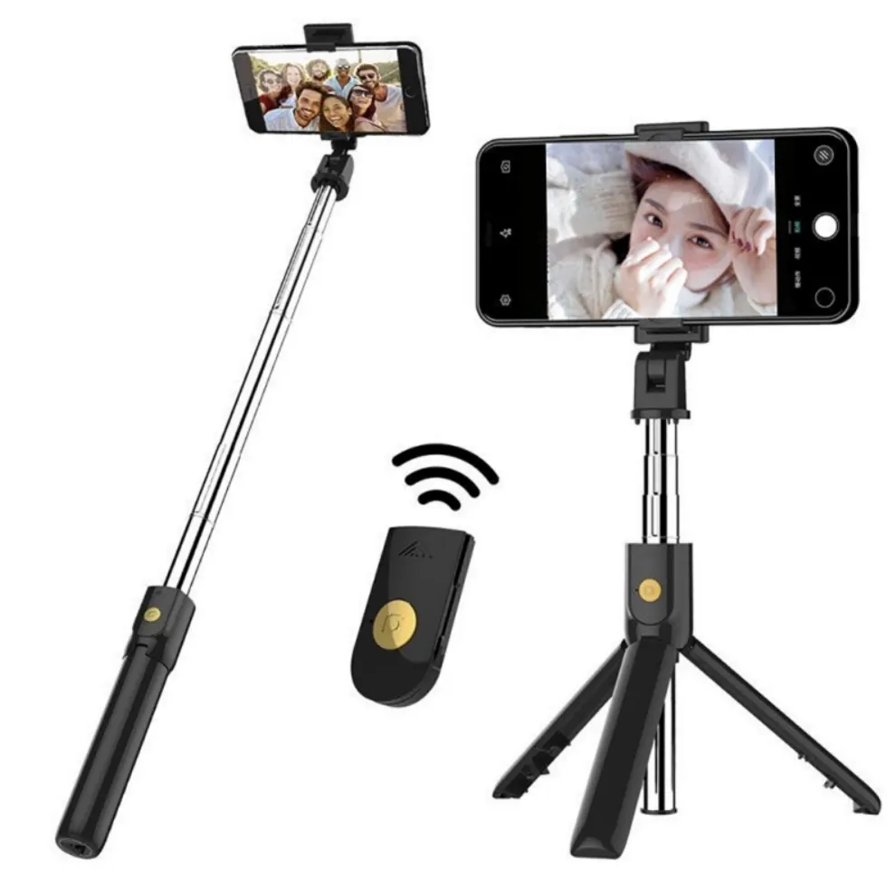 K07 Bluetooth Selfie Stick Wireless Shutter Bluetooth 4.0 Мобильный телефон Автомассный артефакт для iPhone Samsung Huawei Xiaomi