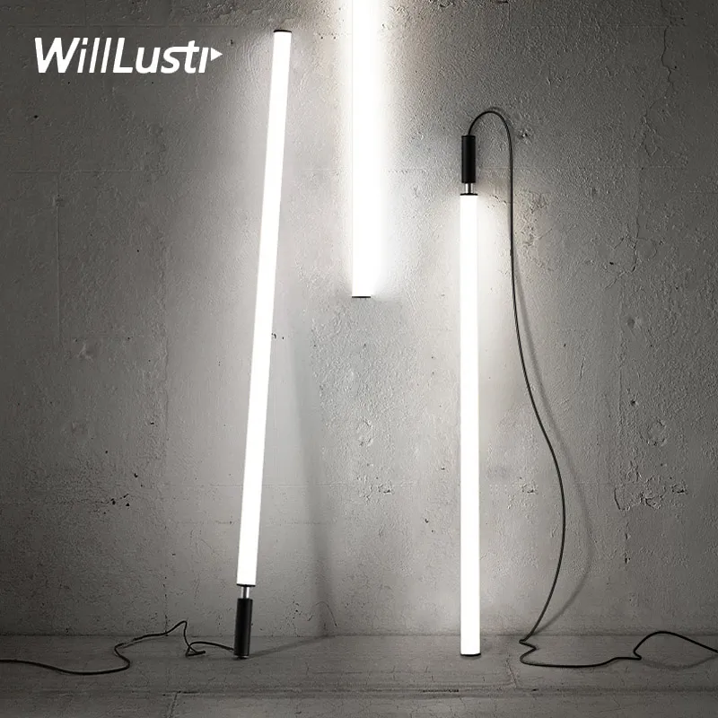 Minimalistyczny LED Lampa Lampa Wisiorek Aluminium Akrylowe Zawieszenie Light Hotel Lounge Dinning Stół Nocny Creative Wiszące oświetlenie