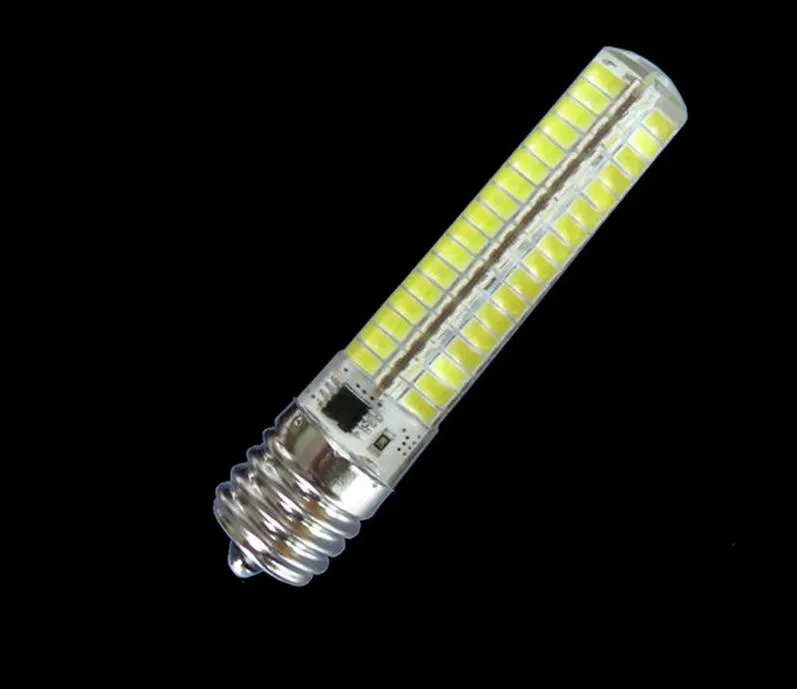 New Super bright silicone LED light Dimming 9W G4 G9 E11 E12 E14 E17 BA15d B15 Corn lamp 110/220V 136leds 5733 SMD Led bulb