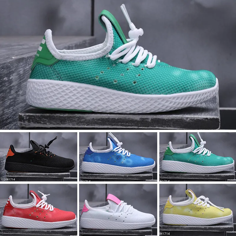 Compra Adidas Pharrell Williams Tennis HU PW Pharrell Williams X Stan Smith Tenis  Hu Primeknit Niños Mujeres Transpirable Caminar Zapatillas Zapatillas De  Deporte EUR 24 35 Barato | Entrega Rápida Y Calidad | Es.Dhgate