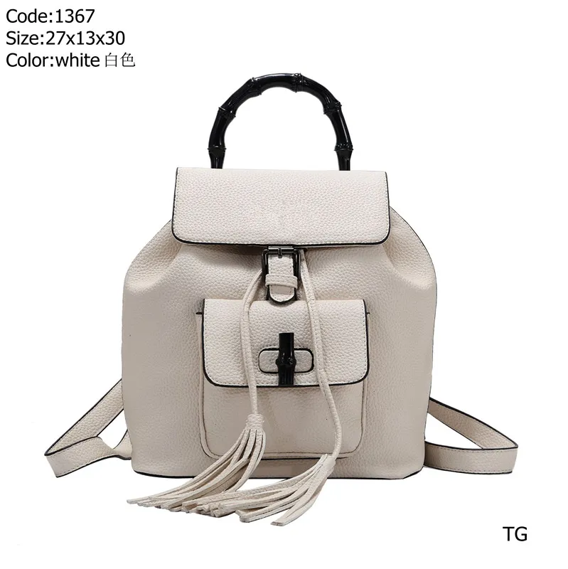 Design bags backpack 1367 TG High Quality women Ladies Single handbag tote Shoulder backpack bag purse wallet