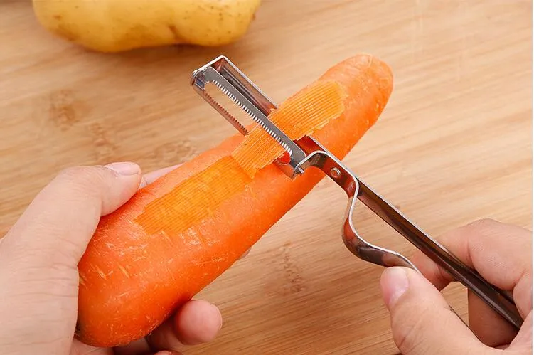 Stainless Steel Potato Peeler Fruit Peeler Vegetable Spud Speed