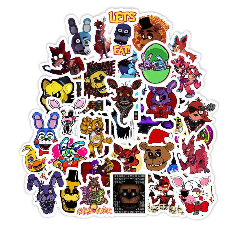 FNAF Let's Party - Five Nights At Freddys - Sticker