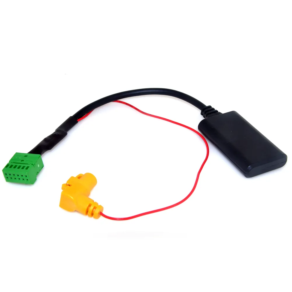 Bil trådlös MMI 3G AMI 12-stifts Bluetooth aux-kabeladapter trådlös ljudingång för-audi Q5 A6 A4 Q7 A5 S52249