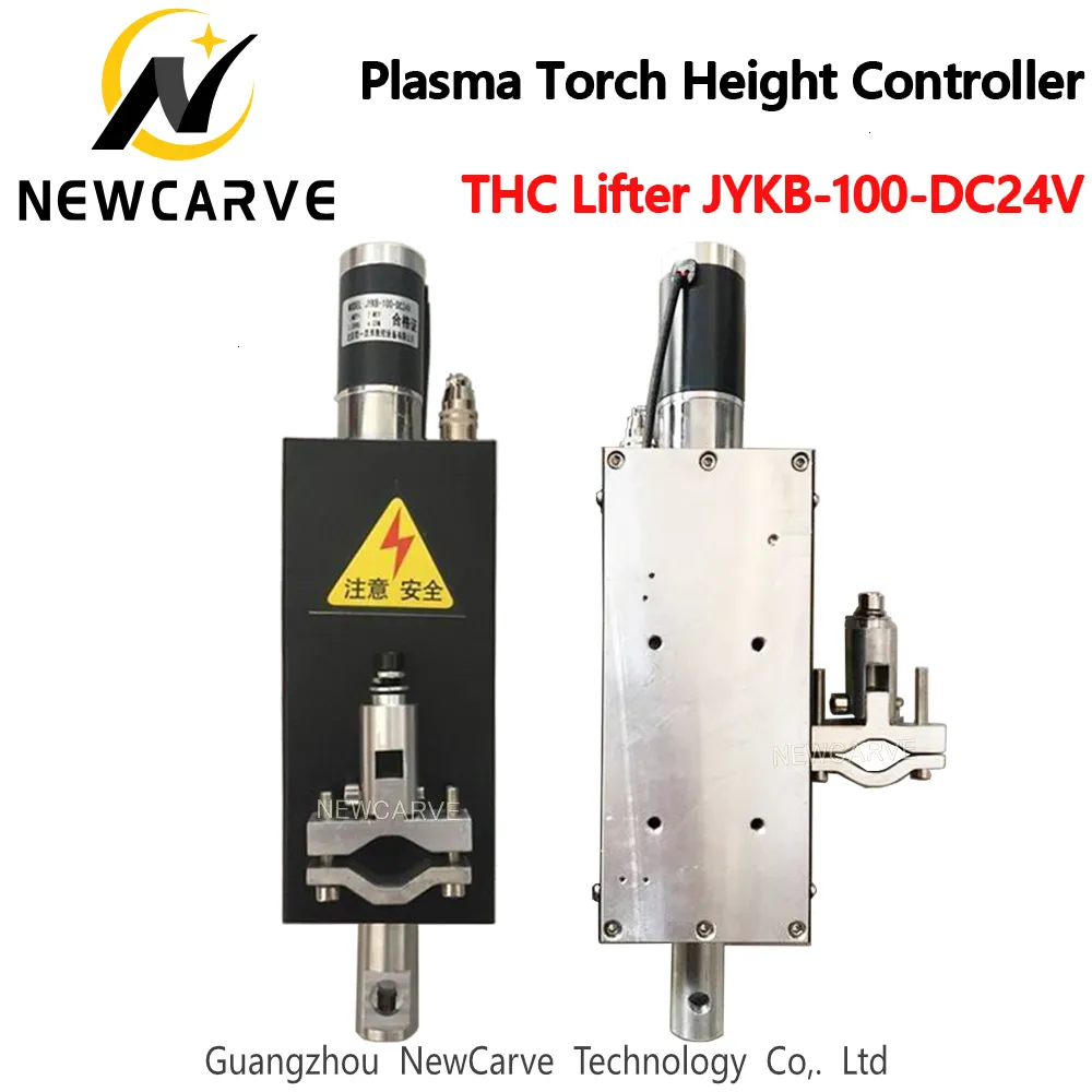 100mm Udarowy Lifter Lozowy JykB-100 DC24V Automatyczny podnośnik regulatora wysokości do CNC Maszyna do cięcia plazmowego CNC NewCarve