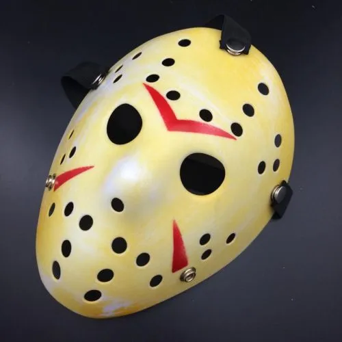 Horror Cosplay Costume Friday the 13th Part 7 Jason Voorhees Costume Latex Hockey Mask Vorhees