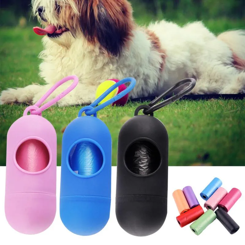 PetSafe PoopPal Waste Bag Dispenser Set With 15 Bags Convenient Doggie