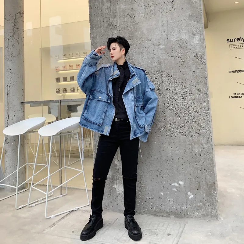 Discover more than 127 oversized denim jacket mens outfit super hot