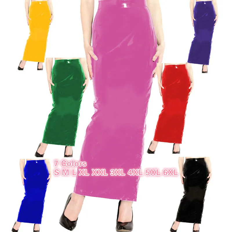 Colorful pvc skirt clearance