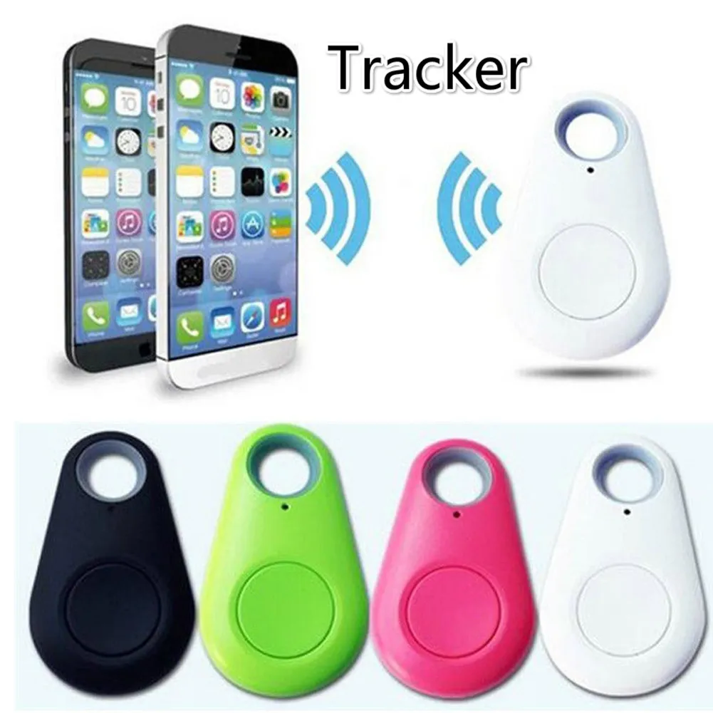 vendita al dettaglio Bluetooth Animali domestici Smart Mini GPS Tracker Registrazione anti-perso Dispositivo di localizzazione Tracker Finder Attrezzatura per cane Cat Keys Wallet2395