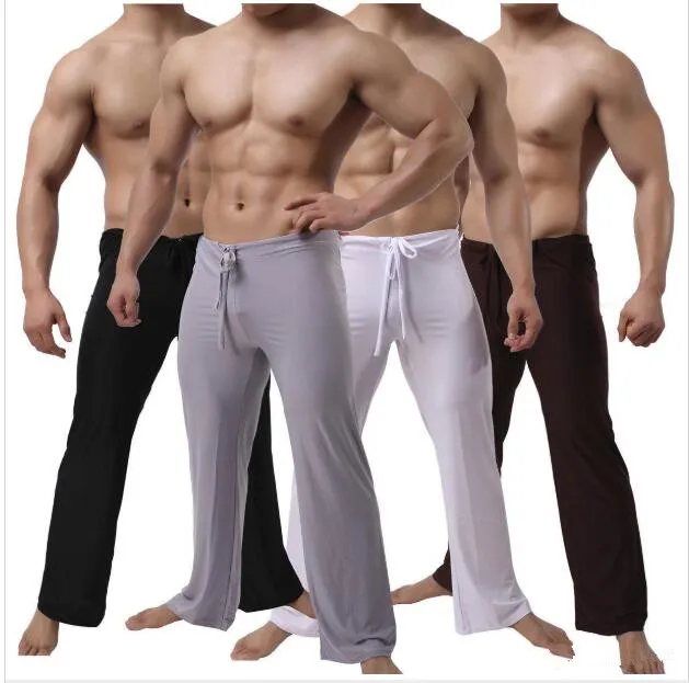 Wholesale Mens Soft Fitness Yoga Pants Loose Casual Sports Long Pants ...