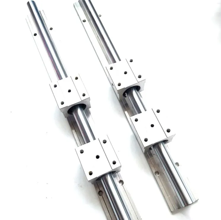 VEVOR Guida Lineare 2 X SBR16-600 mm, Set di Guide di Cuscinetti