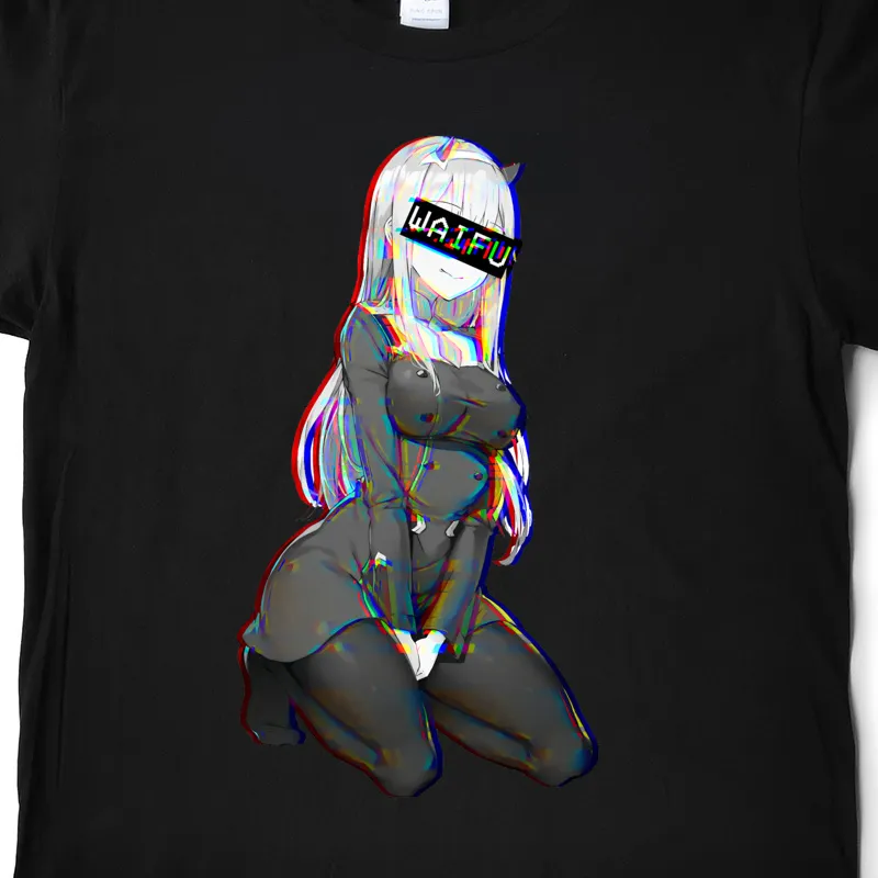 zero two waifu shirt