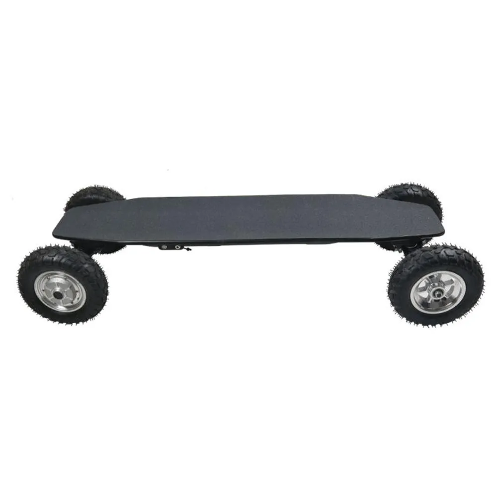 SYL-09 Elektrisk skateboard med fjärrkontroll Cross-country typ elektrisk skateboard - svart