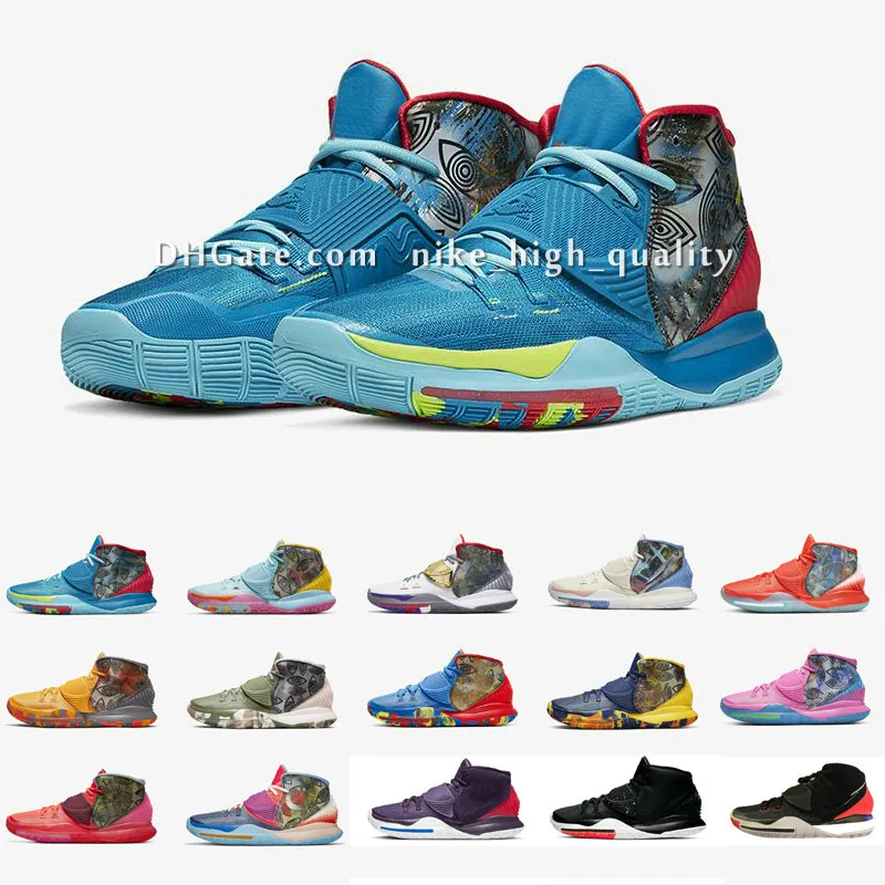 Zapatos Kyrie 6 VI Basketbal De Precalentamiento Irving 6s Los
