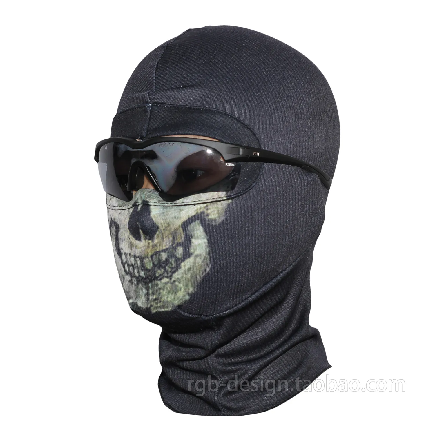 Ghost Mask Skull Balaclava, Cycling Skateboard Warmer