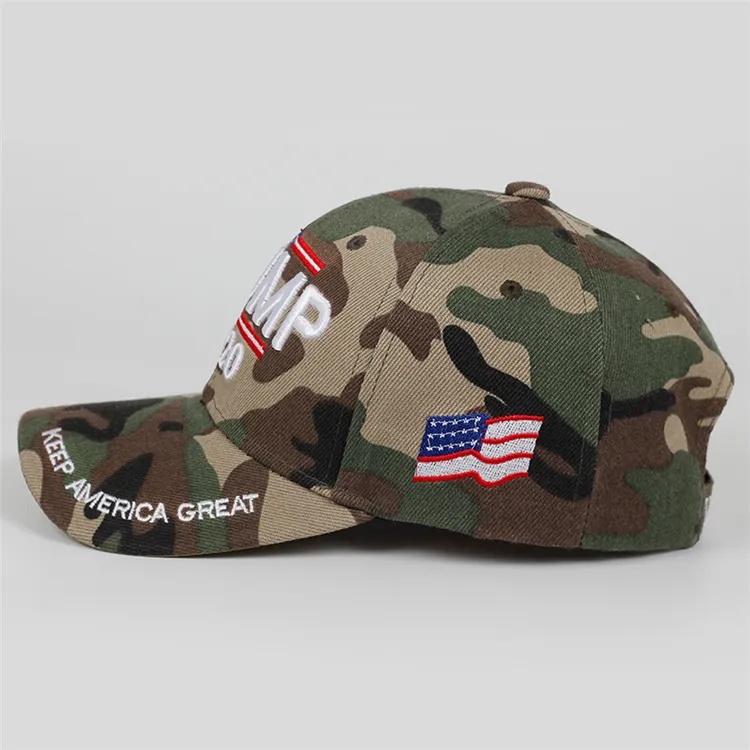 2 renk koz 2020 Kamuflaj beyzbol şapkası açık nakış TUTUN Amerika Büyük şapka spor kap ABD Bayrağı şapka Snapback Toptan EJJ83 yıldız