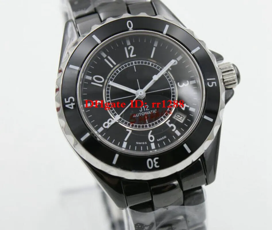 luxury best quality watch 12 black ceramic bezel Digital dial Automatic movement wristwatches Love's watch date Mens Womens Watches