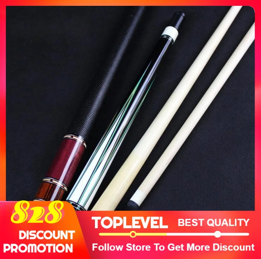 New Arrival Handmade Wysokiej Jakości Bilard Pool Stick Kit 12.5mm Tip Ebony Rosewood Craft Trwałe Professional China 2019