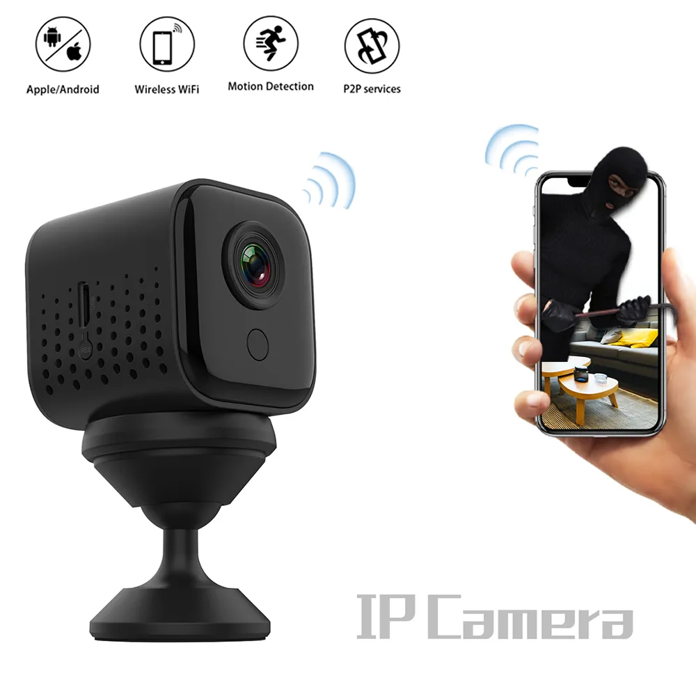 A11 A12 A10 1080p HD WiFi IP-kamera Natt Vision Säkerhet Micro Home Smart CCTV Motion Detection Video Recorder DVR Mini Camcorde PK SQ23