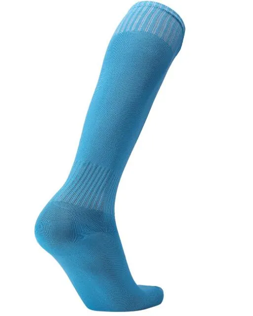 Mens Socks Training Adult solid color football sock men's long non slip football socks non slip sweat wicking breathable sports Soccer socks