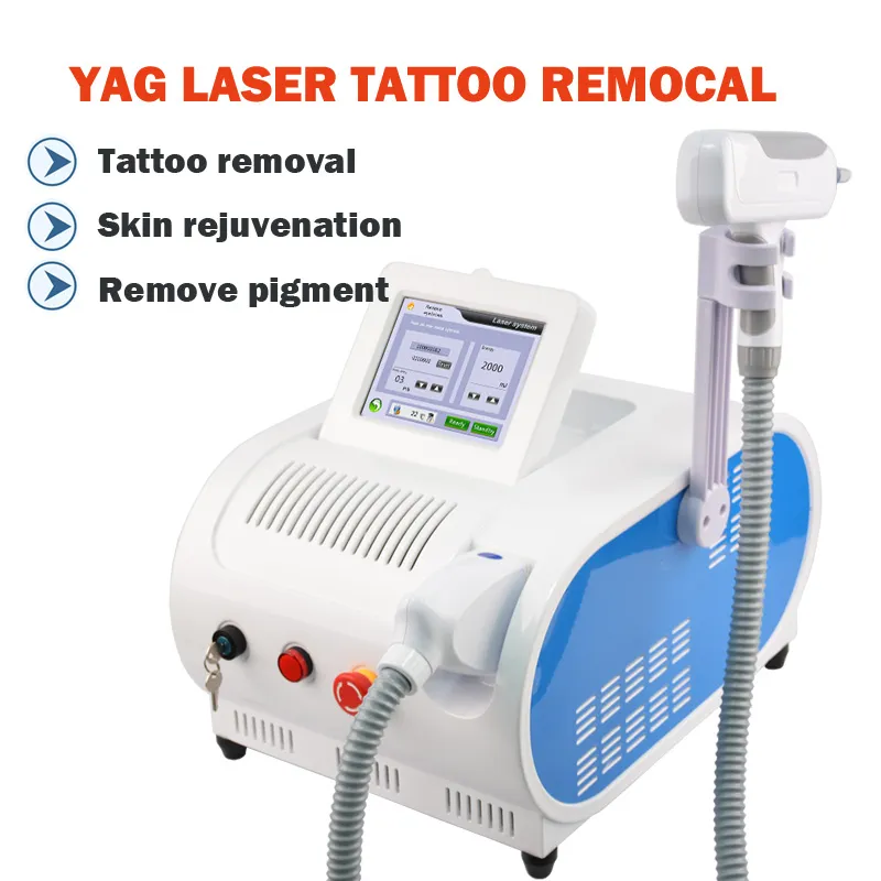 Équipement laser de détatouage au laser Nd yag équipement de beauté de salon d'énergie efficace fort 2000mj pour spa