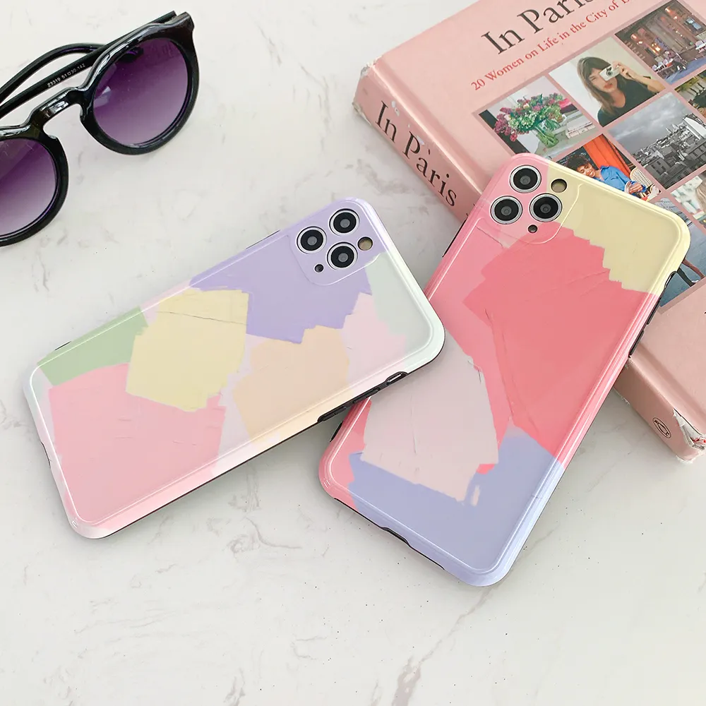 Защита Камеры Чехол Для Телефона IPhone 11 Pro Max XR XS Max 7 8 Plus X  Soft IMD Художественная Масляная Живопись Задняя Крышка Подарок От  Chenyanchao314, 184 руб. | DHgate