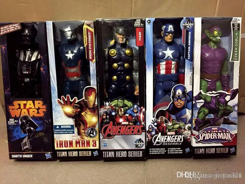 Figurines Marvel Titan Hero, variées, 12 po