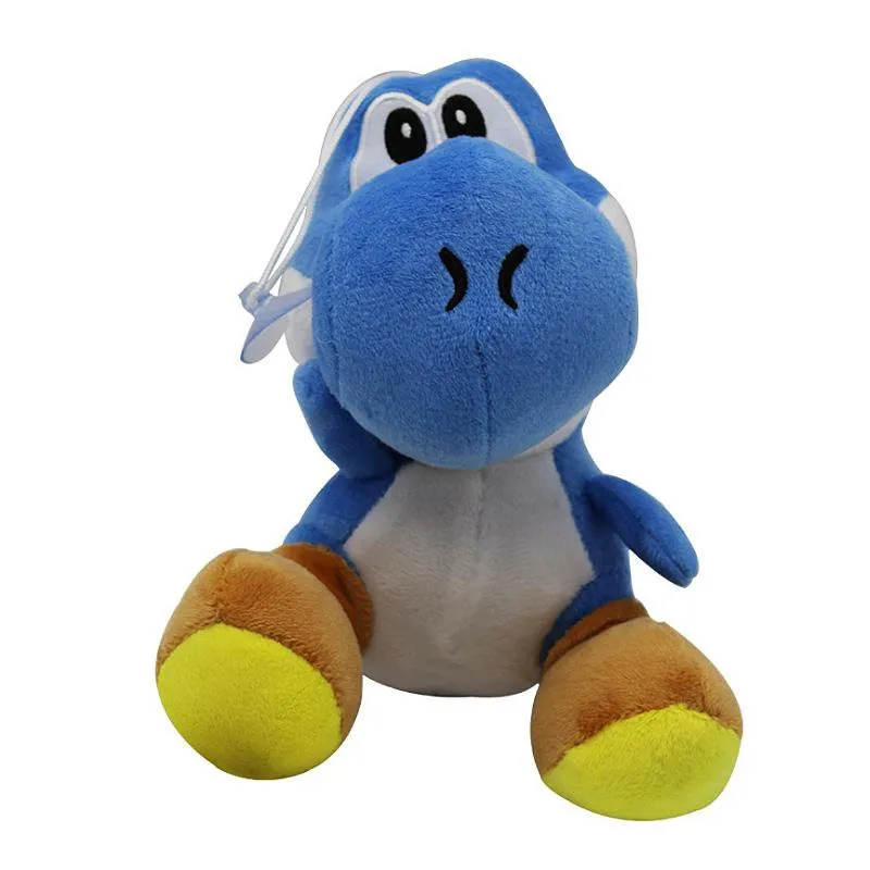 Peluche Dinosaure Yoshi 24 cm Set Doudou Super Mario Classique Enfant Dino  Vert et Blanc - Cdiscount Jeux - Jouets