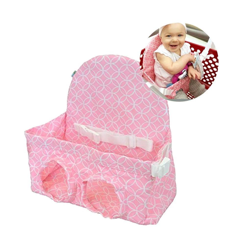 Bébé pliable caddie coussin portable enfants sécurité chariot chaise tapis  de siège shopping push couverture de protection pour bébés