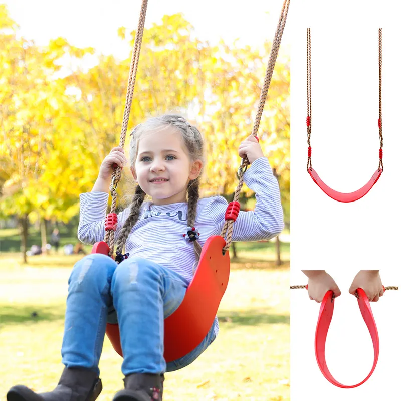 Tragbare, ungiftige, umweltfreundliche Eva-Gartenschaukel für Kinder, Hängesessel für den Außenbereich, Innenschaukel für Kinder, Hinterhof-Baumsitzspielzeug