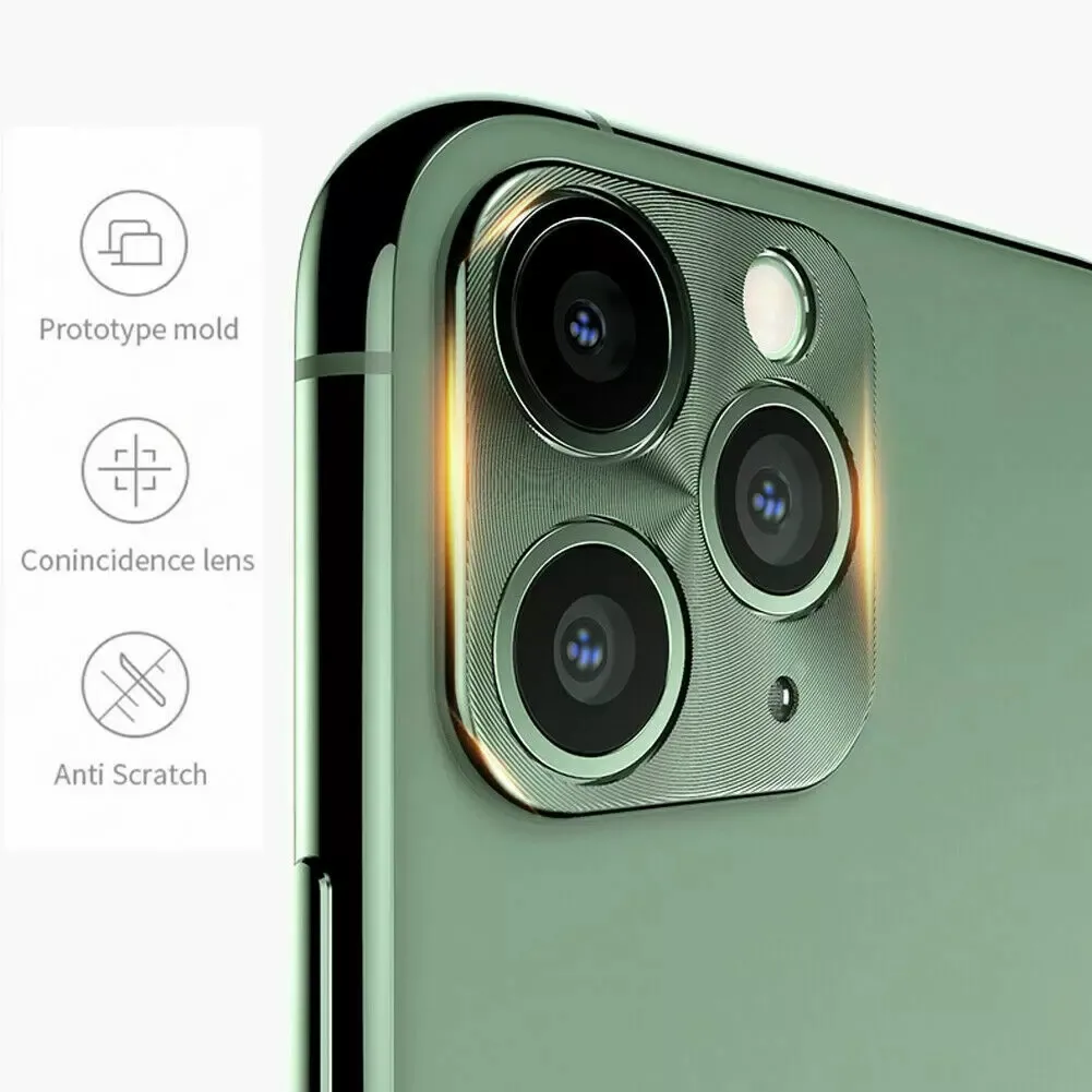 Для IPhone 11 Pro Max Задней Камеры Чехол Для Iphone 11 Pro Camera  Protector Металла Сзади Объектива Кольцо Для Iphone 11 Объектив Камеры Case  От 51 руб. | DHgate