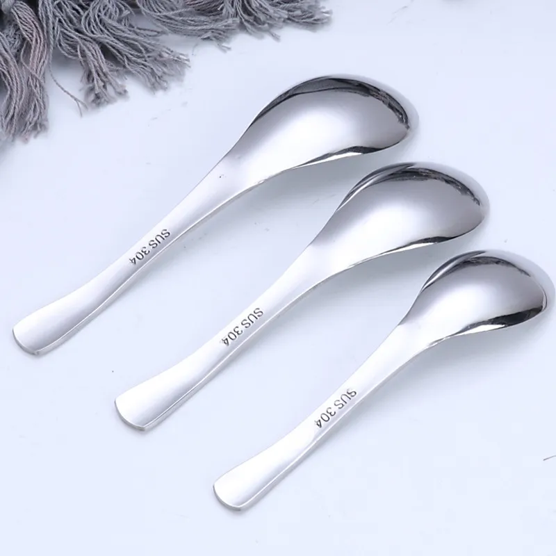 Cucchiaio multiuso in acciaio inox serie Emilia, 4 pezzi