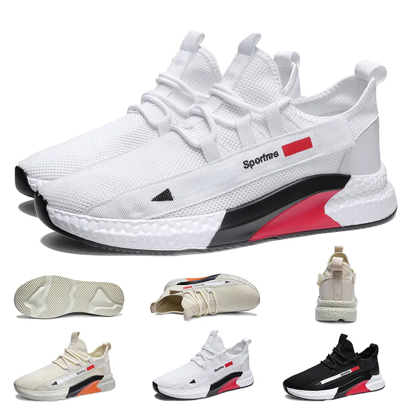 Новые дизайнерские кроссовки для мужчин, черные, белые, бежевые, красные кроссовки для бега, мужские кроссовки, женские спортивные кроссовки, размер 39-44, сделано в Китае