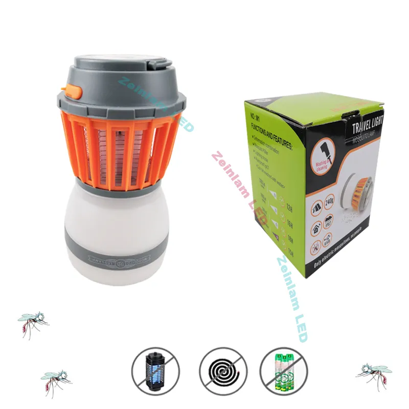 LED Photocatalyst Mosquito Killer Lamp USB Powered Insect Killer No tóxico Protección UV amigable Silencioso para mujeres embarazadas y bebés