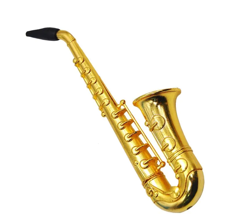 Trumpet Saxophone Metal Pipe Horn Pipe Trumpet Mini Metal Pipe