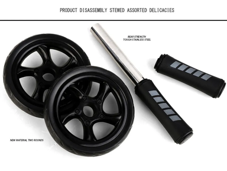 Wheels For Routine Keep Fit Wheels Abdominal Wheel Rollers No Noise... From Shenping03, $8 ...