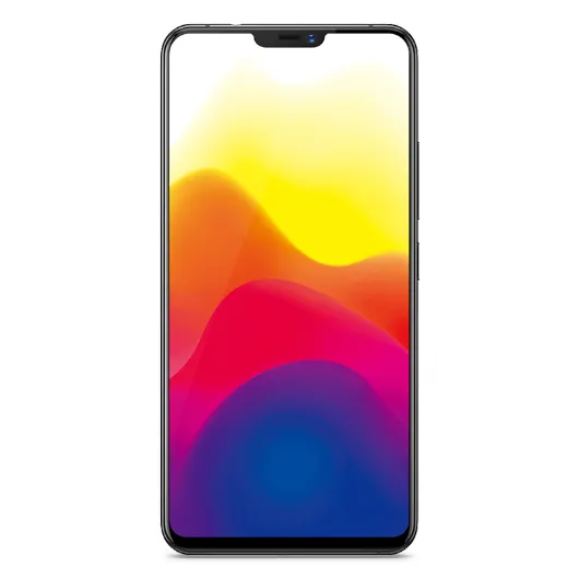 Vivo X21 الأصلي 4G LTE الهاتف الخليوي 6 جيجابايت RAM 64GB 128GB ROM Snapdragon 660 Octa Core Android 6.28 "AMOLED Full Screen 12.0MP AI AR OTG Face ID بصمة الهاتف المحمول الذكي