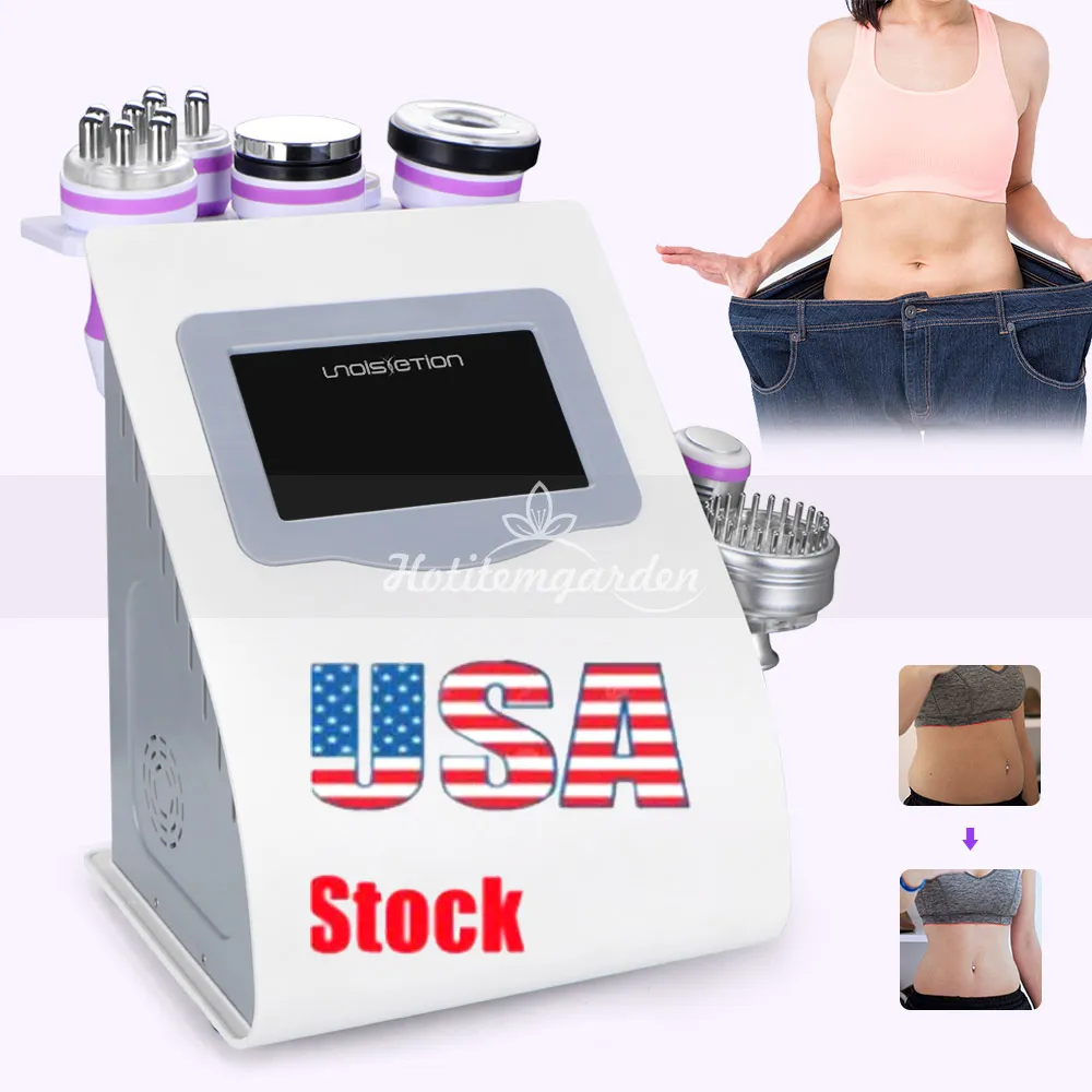 2019 La più recente Spa Vacuum 3D RF 40K Cavitazione Ultrasonic Photon Micro Current FaceBody Dimagrante Macchina di bellezza