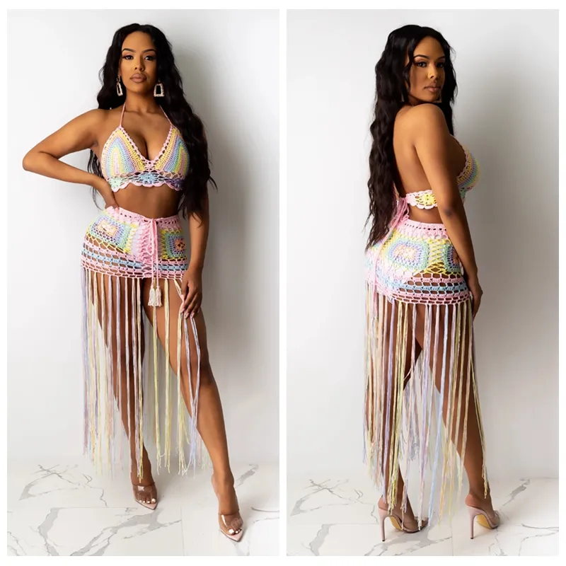 2020 New Crochet Beach Cover Up Sexy 